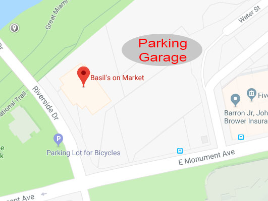 Basil's Dayton Parking
