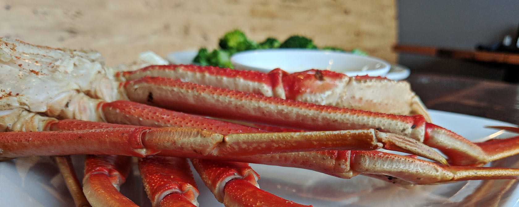 Crab Night Special at Basil's On Market in Dayton and Mason, Ohio